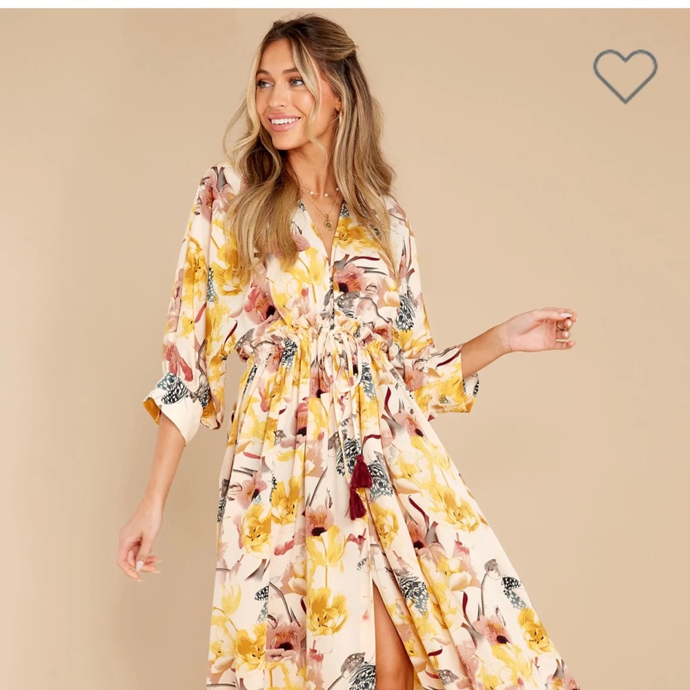 NWT ✨ Floral Print Maxi Dress New